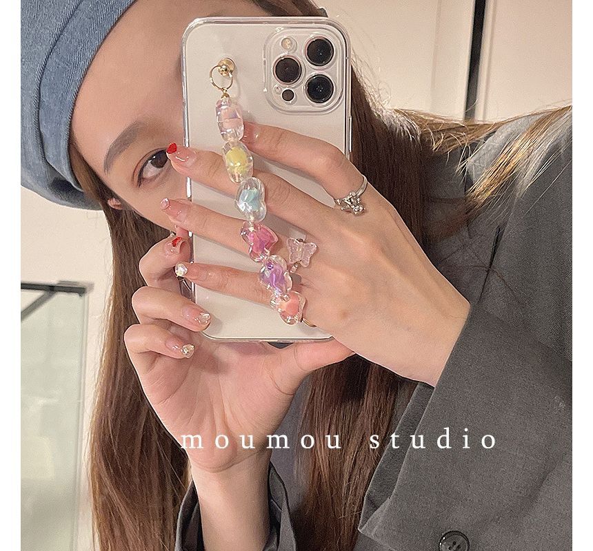 Phone Chain Transparent Case