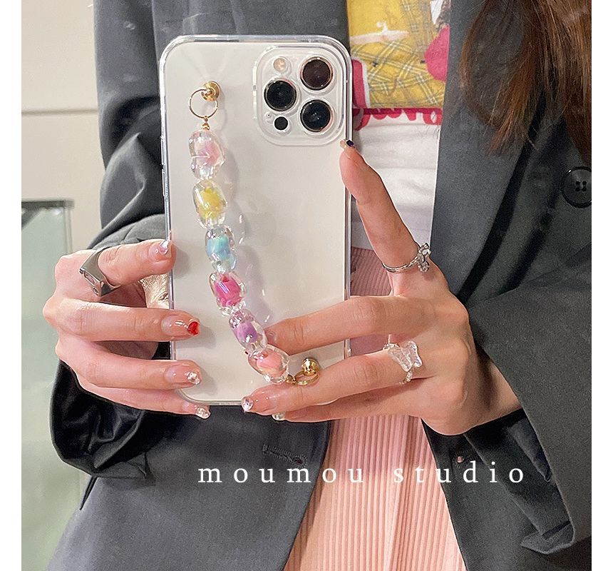Phone Chain Transparent Case