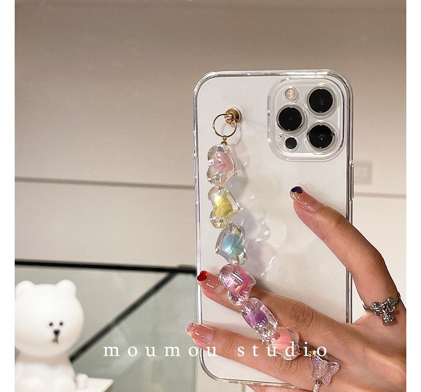 Phone Chain Transparent Case