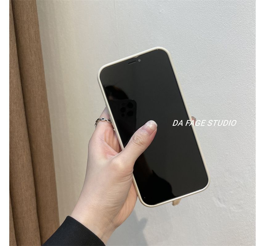 Case Chain Faux Phone Flower Pearl