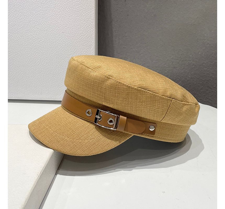 Linen Military Cotton Cap Belt