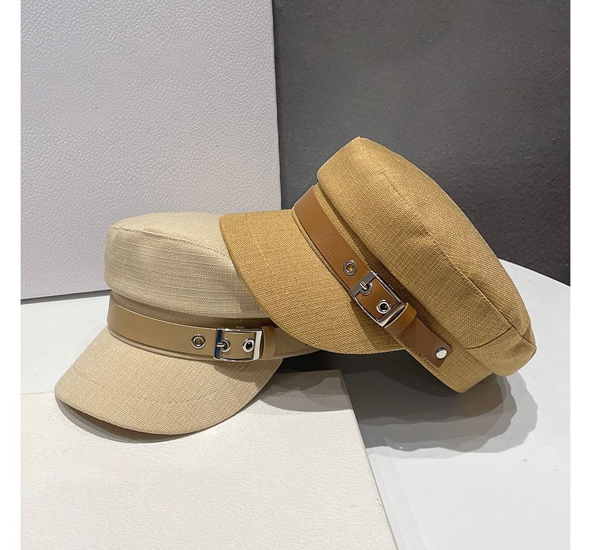 Linen Military Cotton Cap Belt