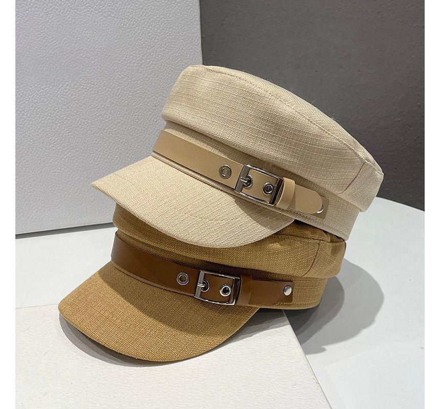 Linen Military Cotton Cap Belt