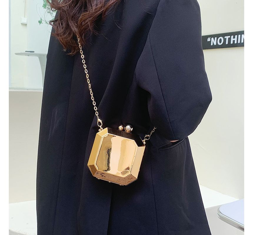 Geometric Crossbody Bag Strap Chain