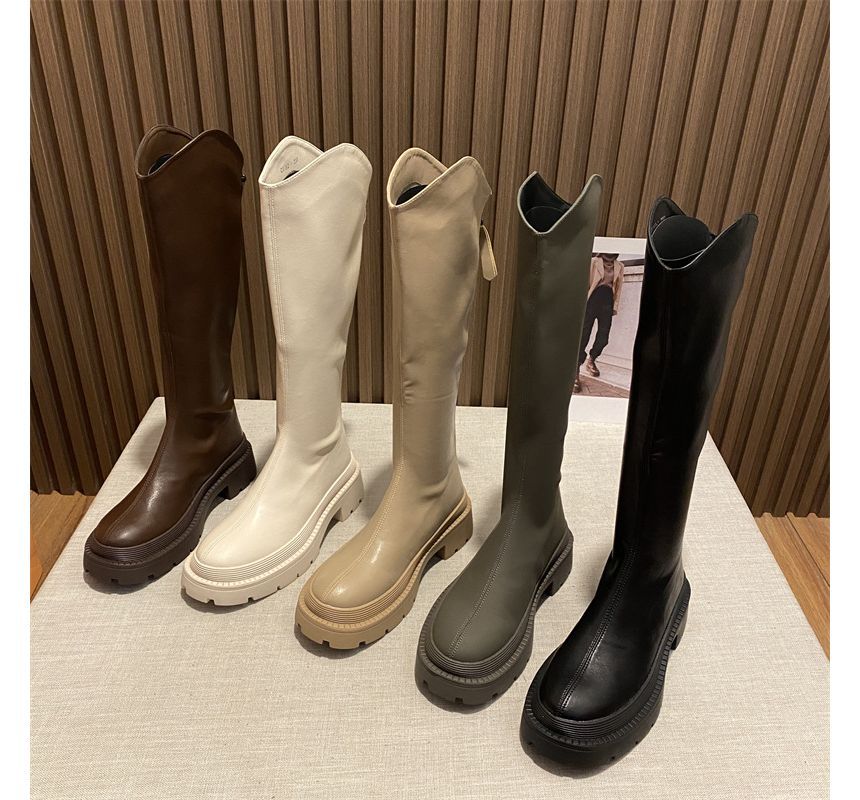 Cowboy Boots Tall Platform