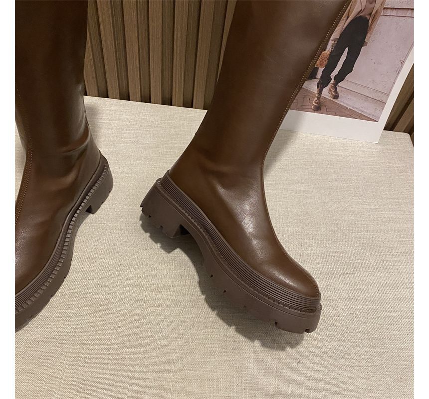 Cowboy Boots Tall Platform