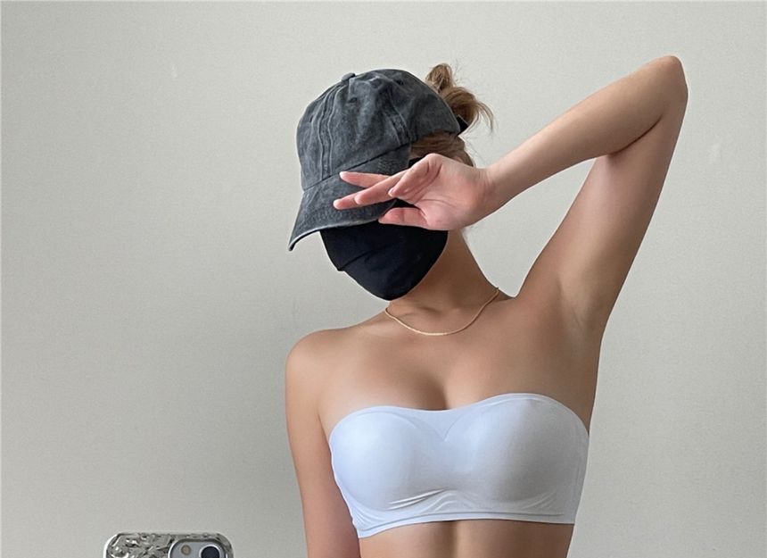 Strapless Plain Bra