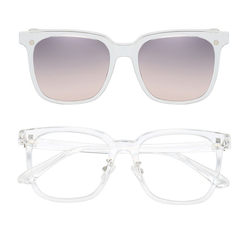 On Square Magnetic with Glasses Sunglasses Snap