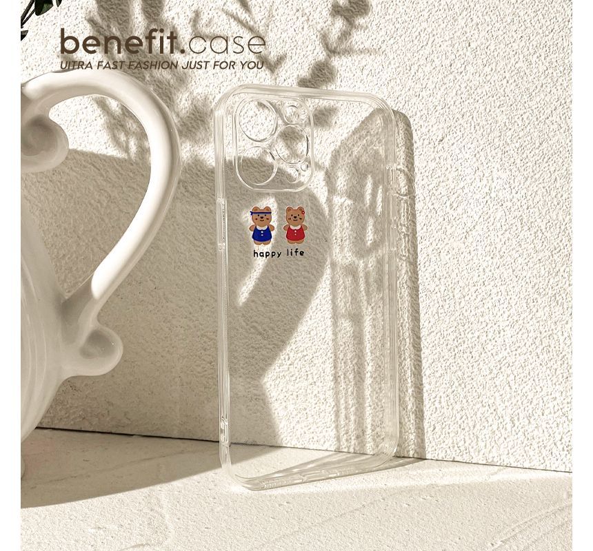 Phone Case Bear Transparent