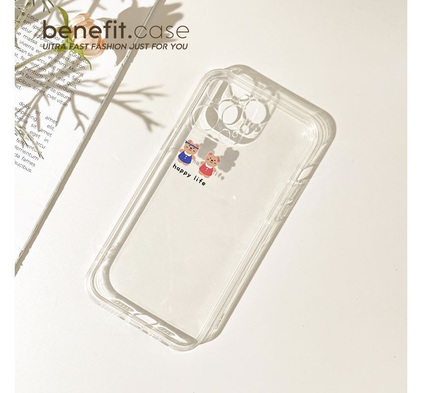 Phone Case Bear Transparent