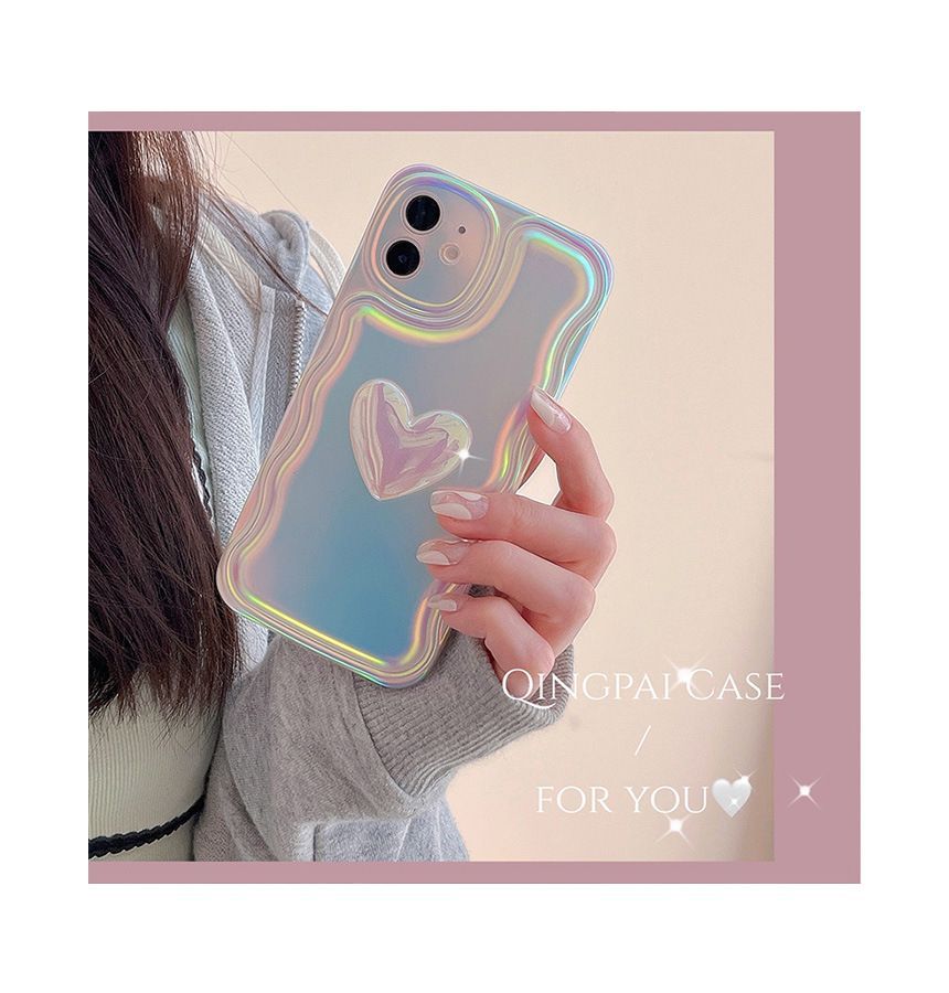 Heart Hologram Case Phone