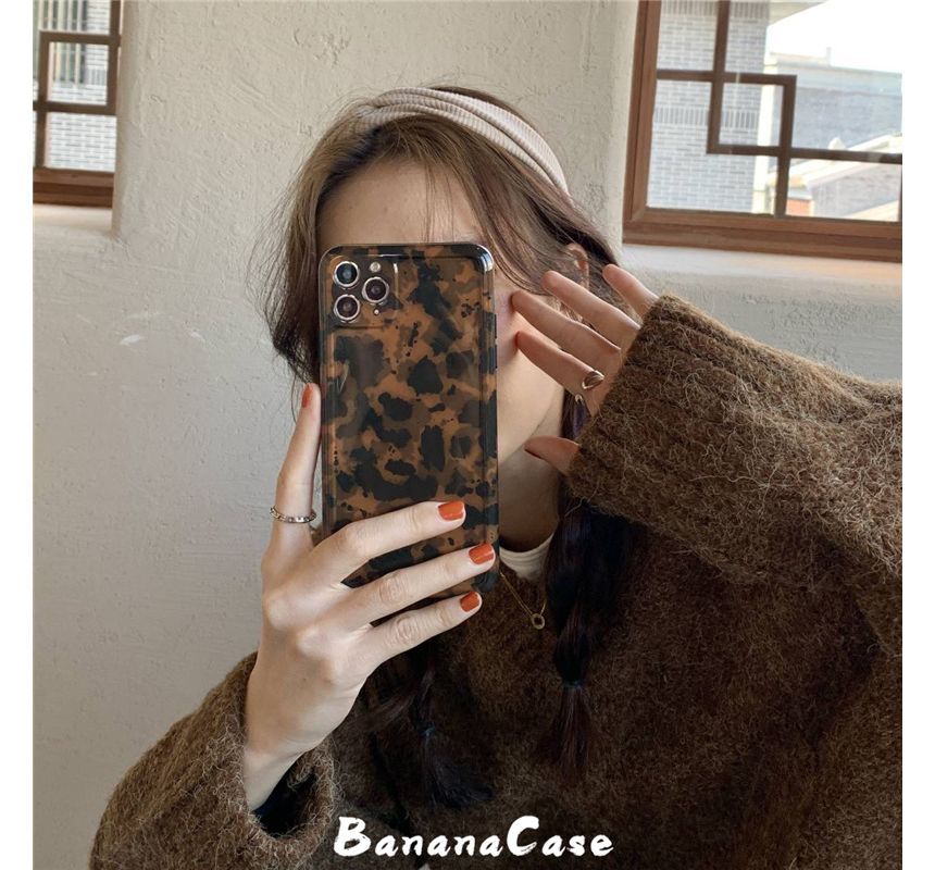 Phone Case Leopard Print