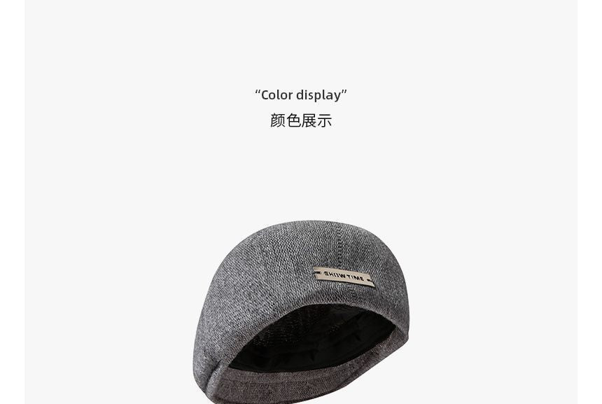 Detail Tag Beret Plain