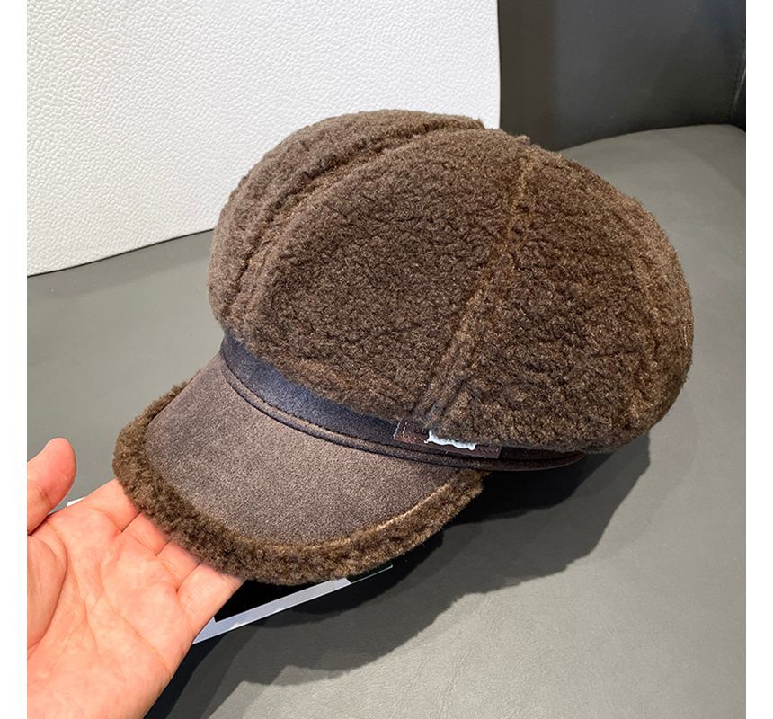 Fleece Cap Newsboy