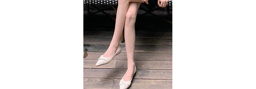 Knotted Flats Pointed-Toe
