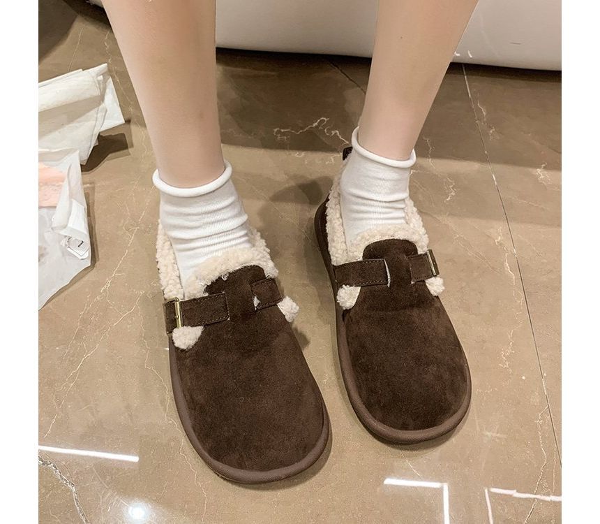 Fluffy Moccasins Trim