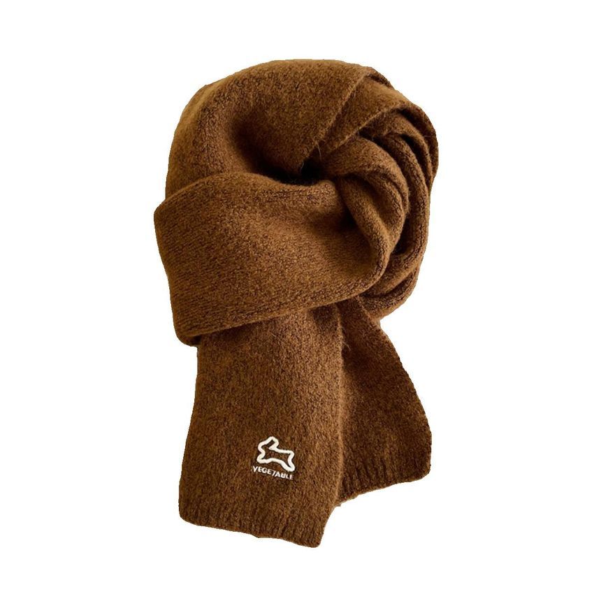 Rabbit Scarf Embroidered