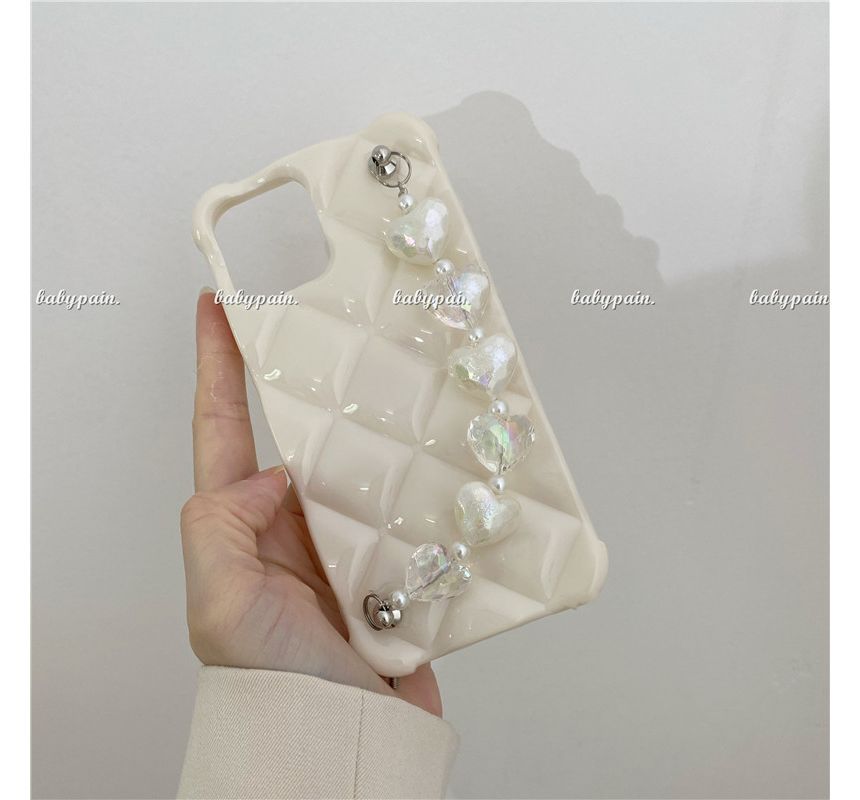 Phone Chain Heart Case