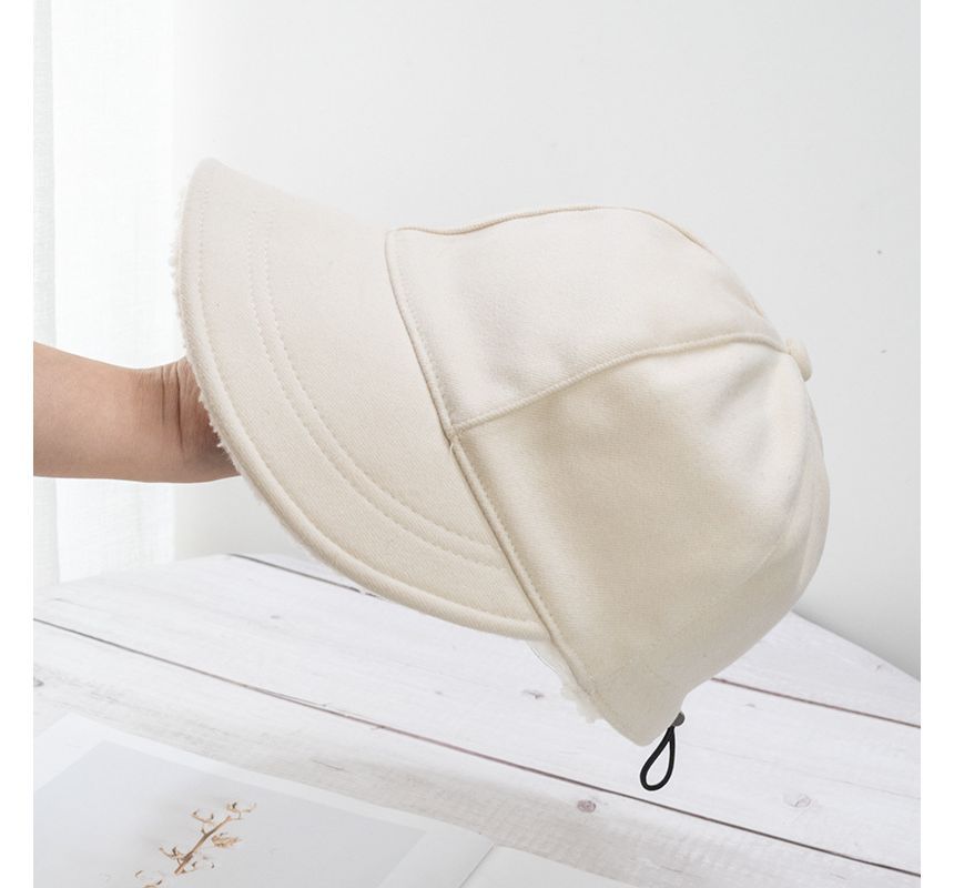 Bucket Chenille Plain Hat