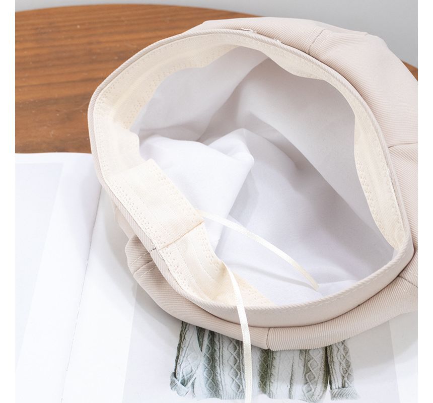 Tag Plain Metal Beret