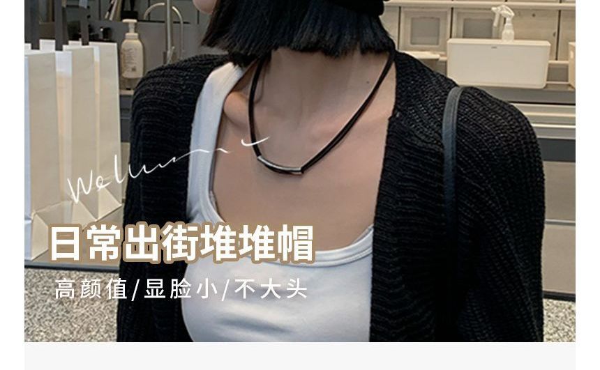 Beanie Lettering Knit