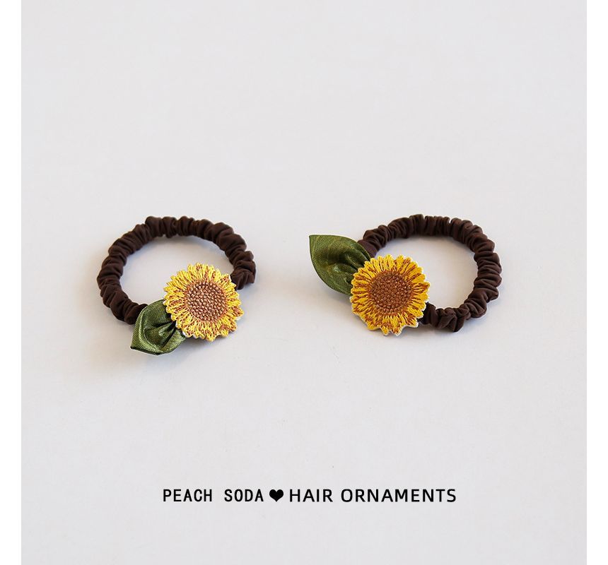 Sunflower Hair Tie