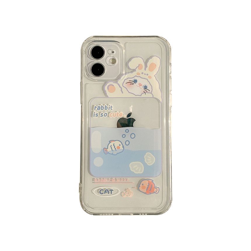 Phone Rabbit Transparent Case
