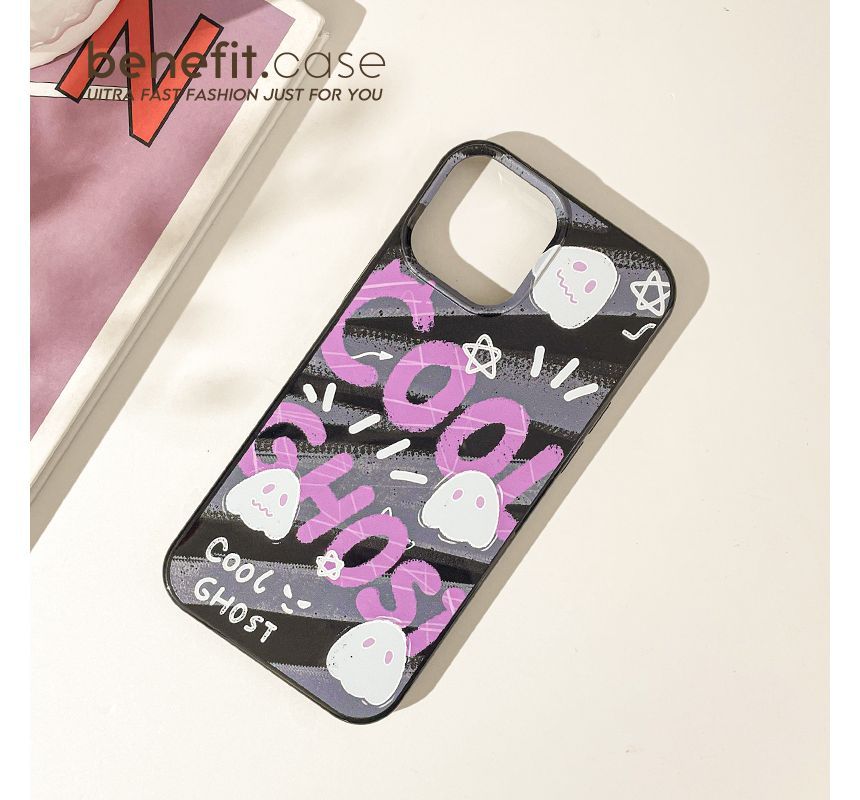 Case Ghost Phone Lettering