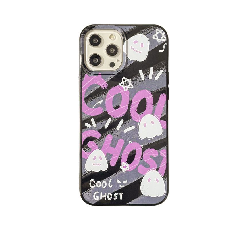 Case Ghost Phone Lettering
