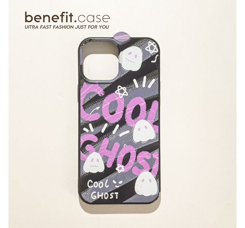 Case Ghost Phone Lettering