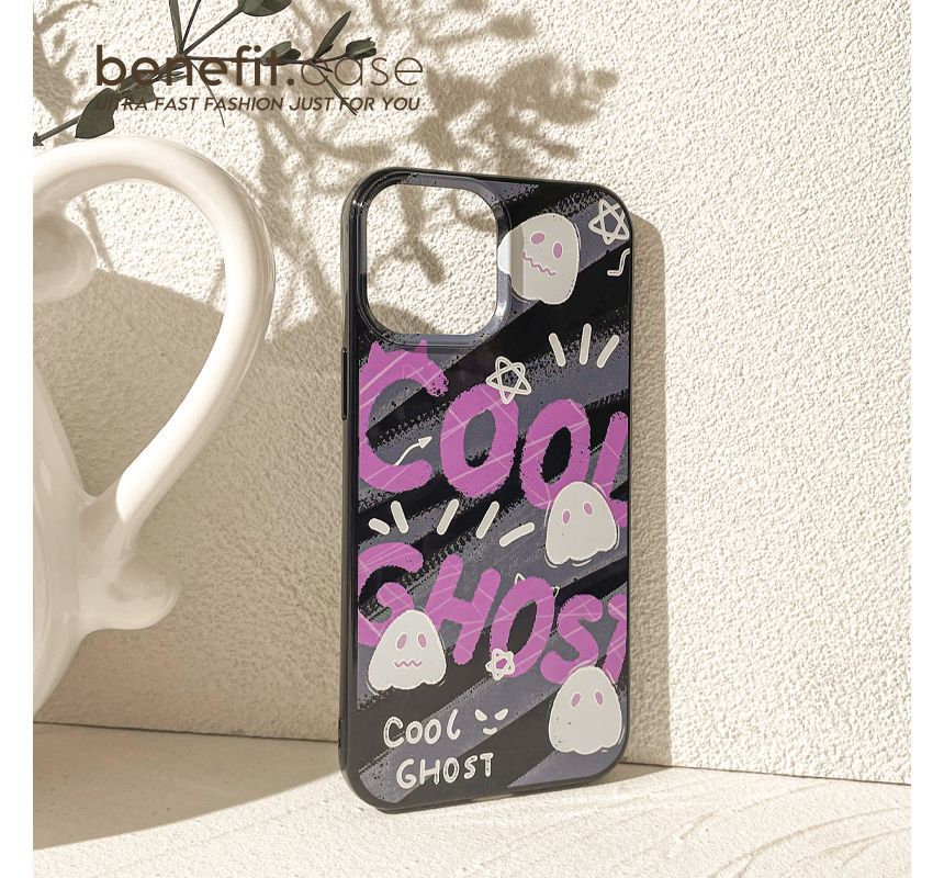 Case Ghost Phone Lettering