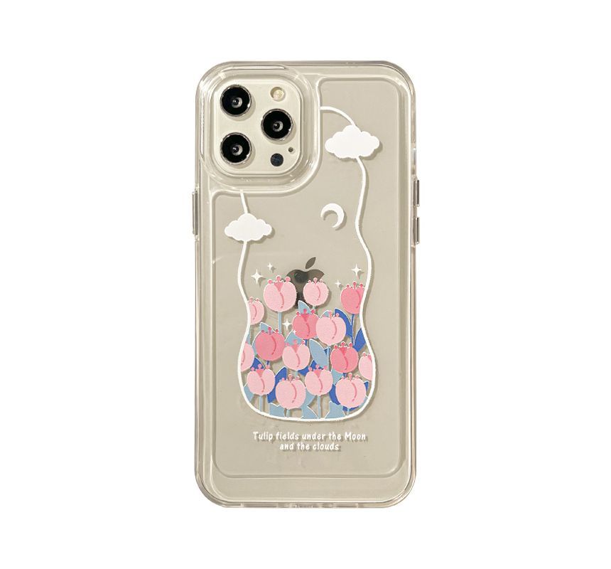 Transparent Case Tulip Phone