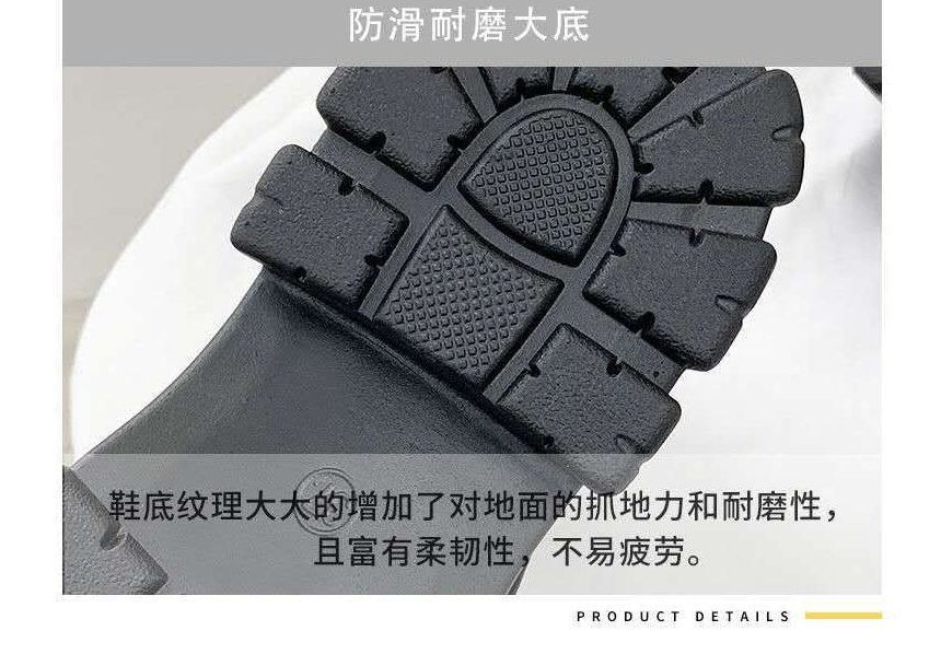 Short Boots Lace-Up Platform