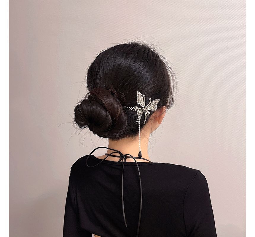 Alloy Stick Butterfly Hair