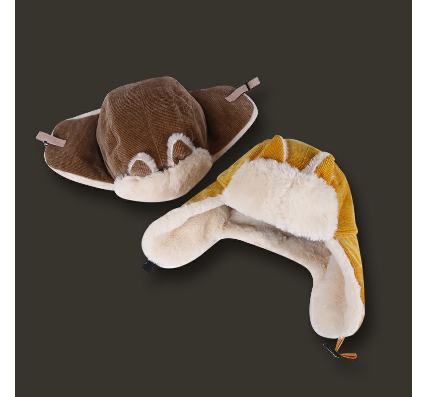 Cat Hat Chenille Ear Trapper