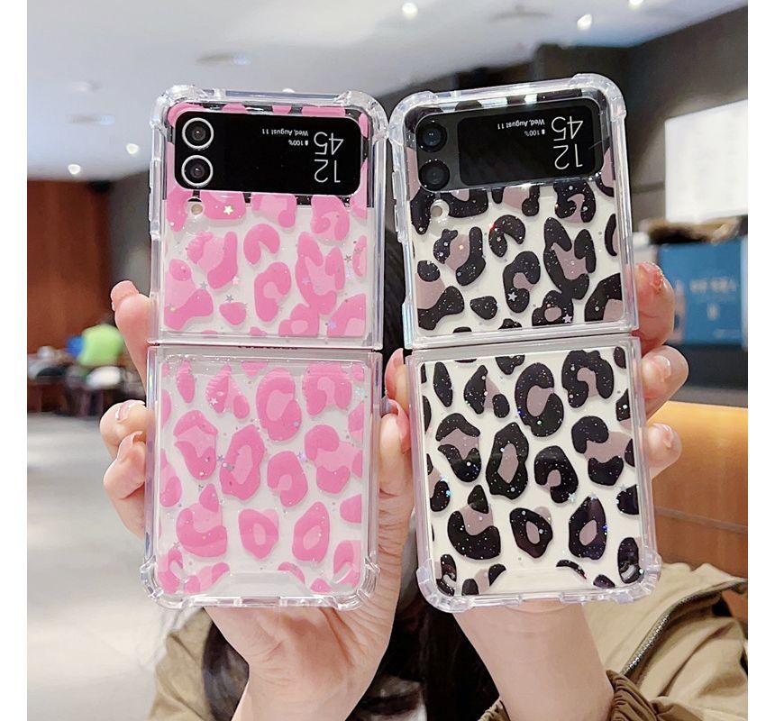 Printed Leopard Case Phone