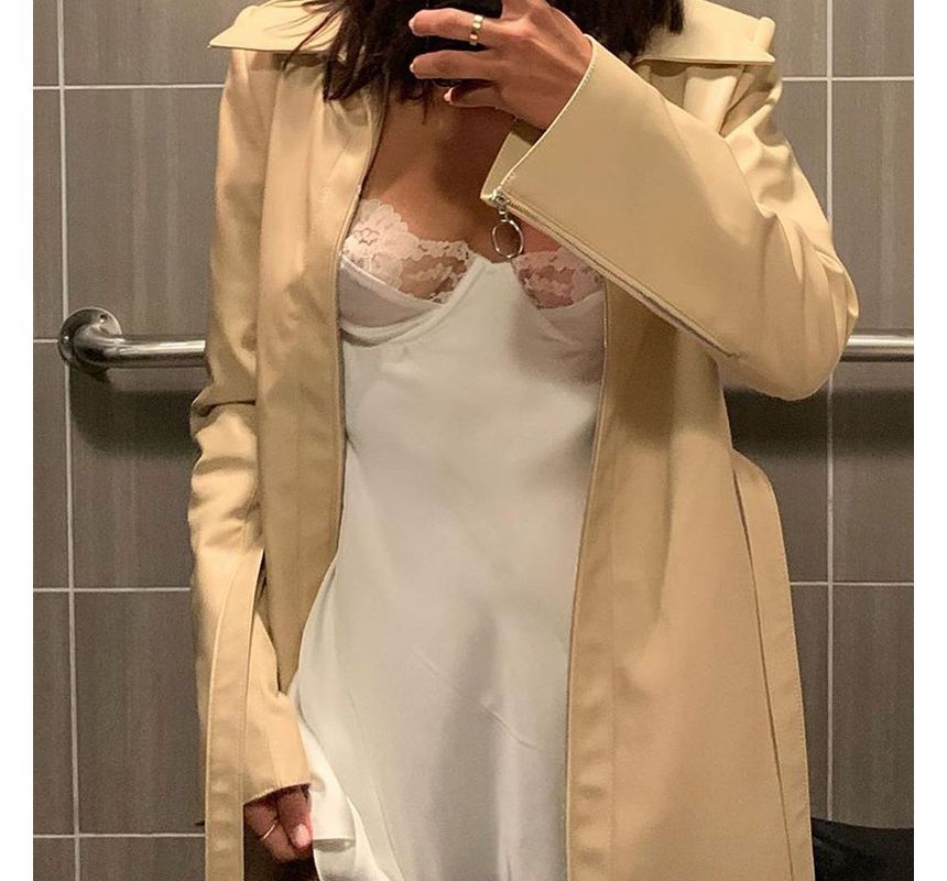 Spaghetti Babydoll Strap Lace