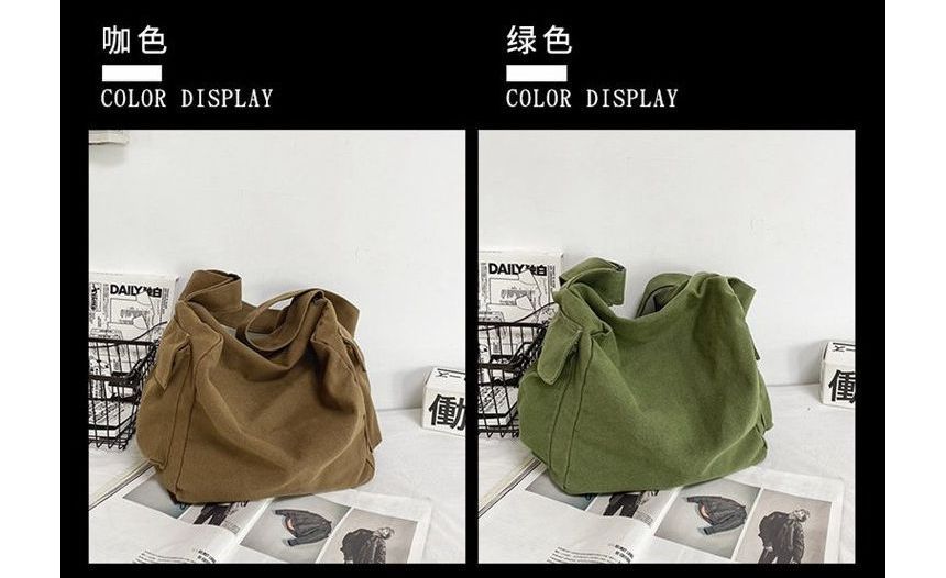 Canvas Bag Plain Crossbody