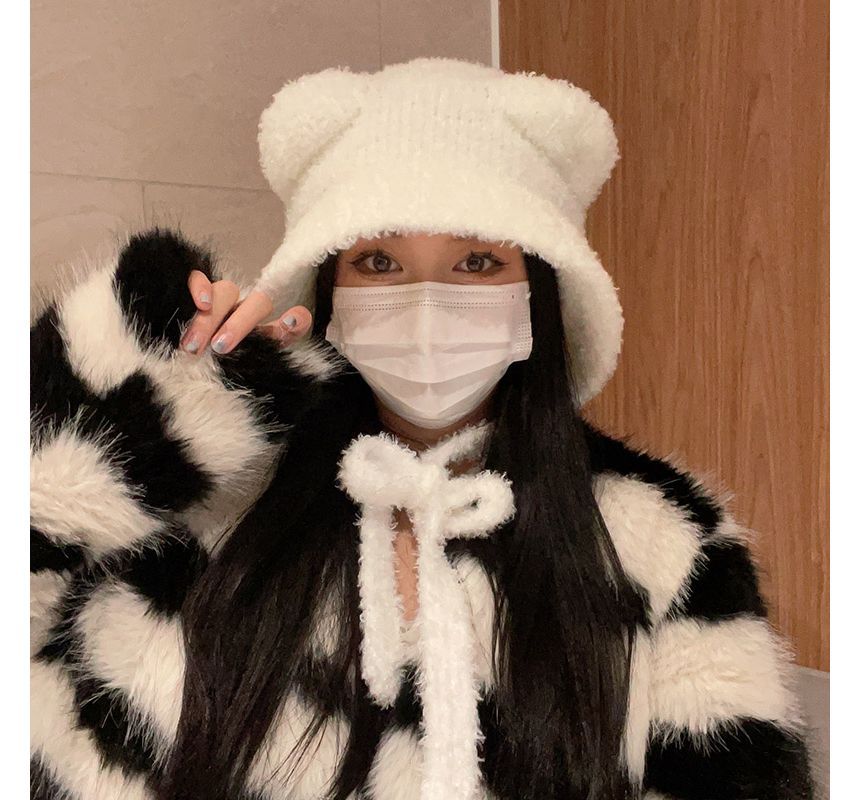 Bucket Fleece Hat Ear