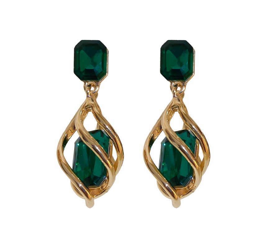 Earring Dangle Alloy Faux Crystal