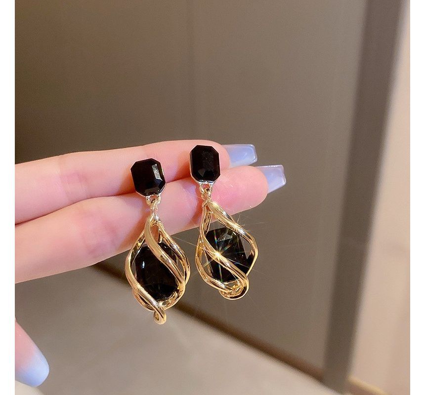 Earring Dangle Alloy Faux Crystal