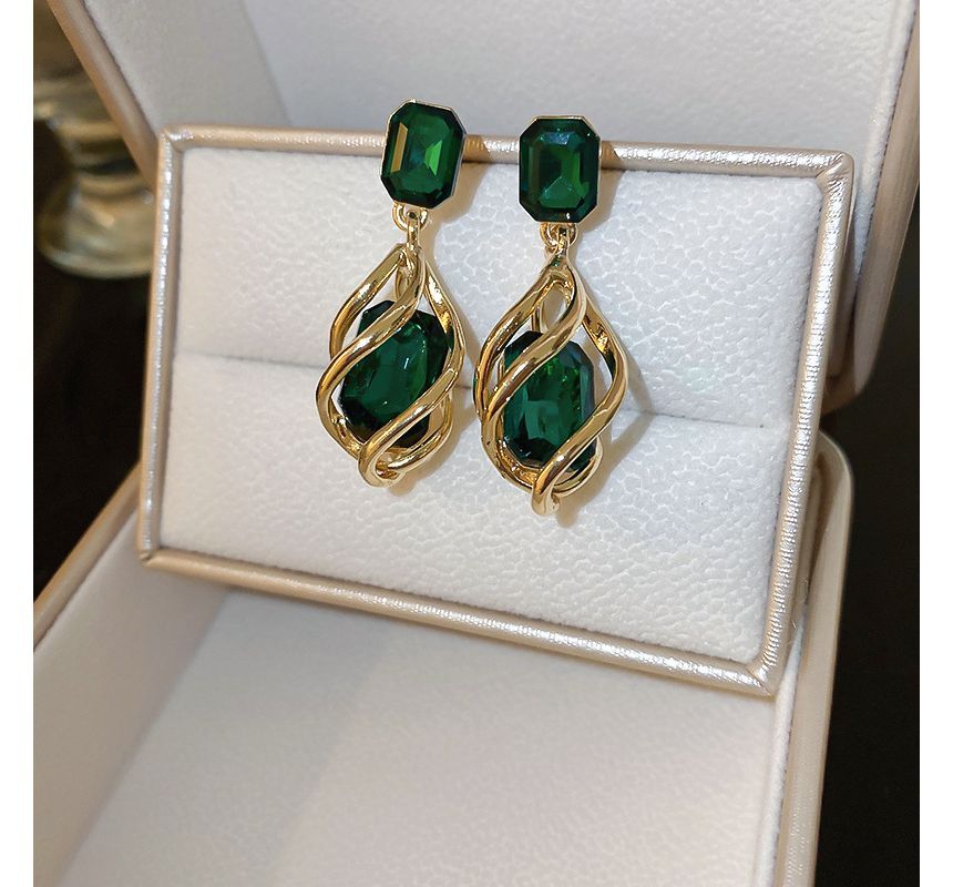 Earring Dangle Alloy Faux Crystal