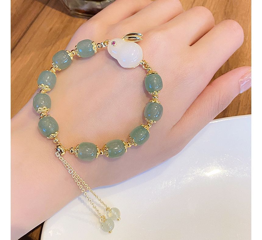 Rabbit Bead Bracelet