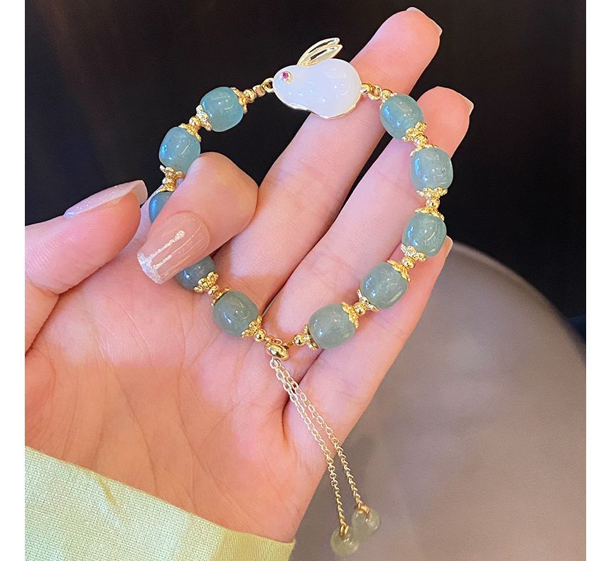 Rabbit Bead Bracelet
