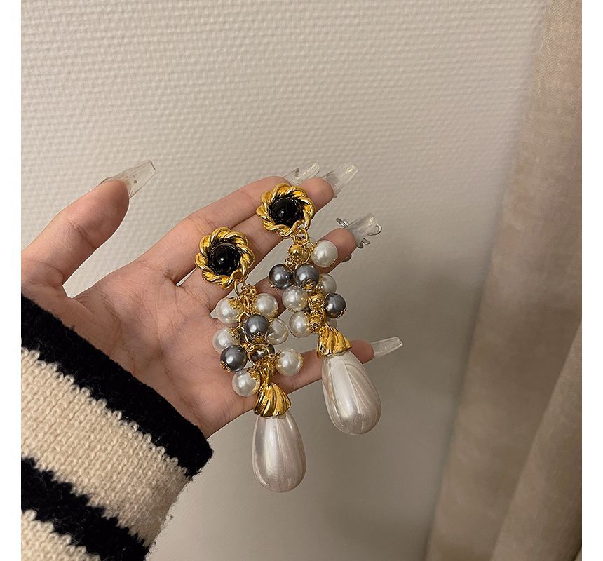 Earring Drop Faux Pearl