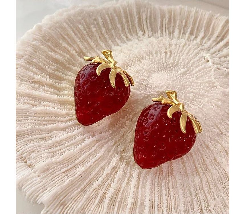 Strawberry Stud Earring