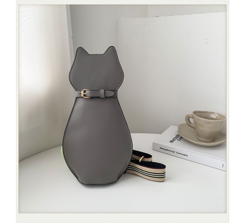 Leather Sling Bag Animal Faux