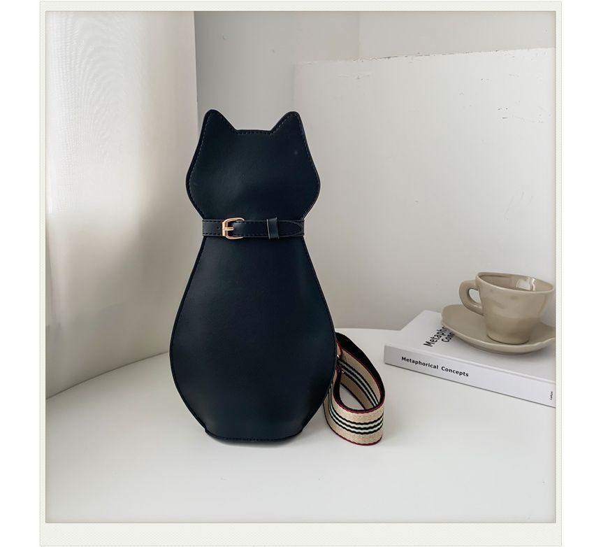 Leather Sling Bag Animal Faux