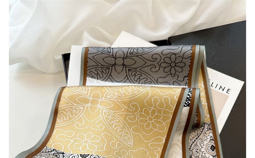 Silk Scarf Print