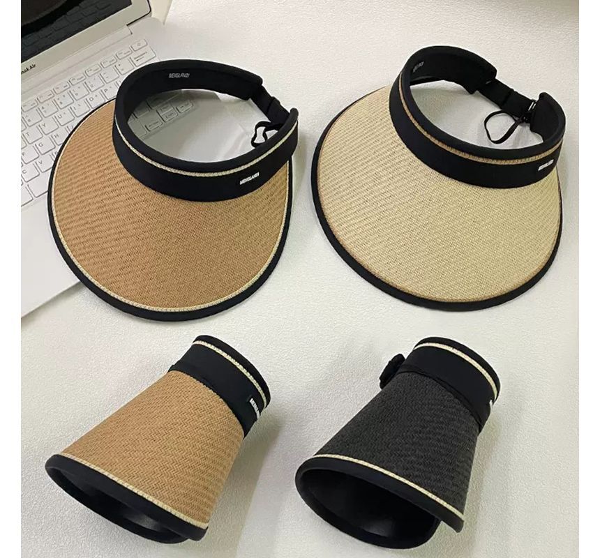 Straw Visor Adjustable